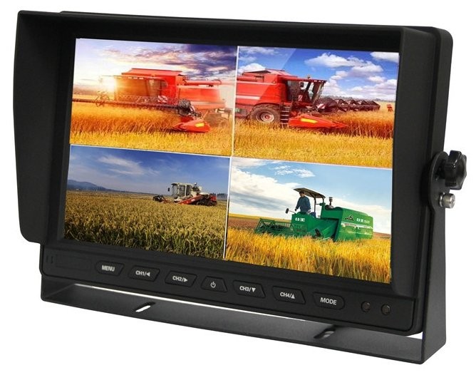 Monitor de 8 canais para máquinas e carros