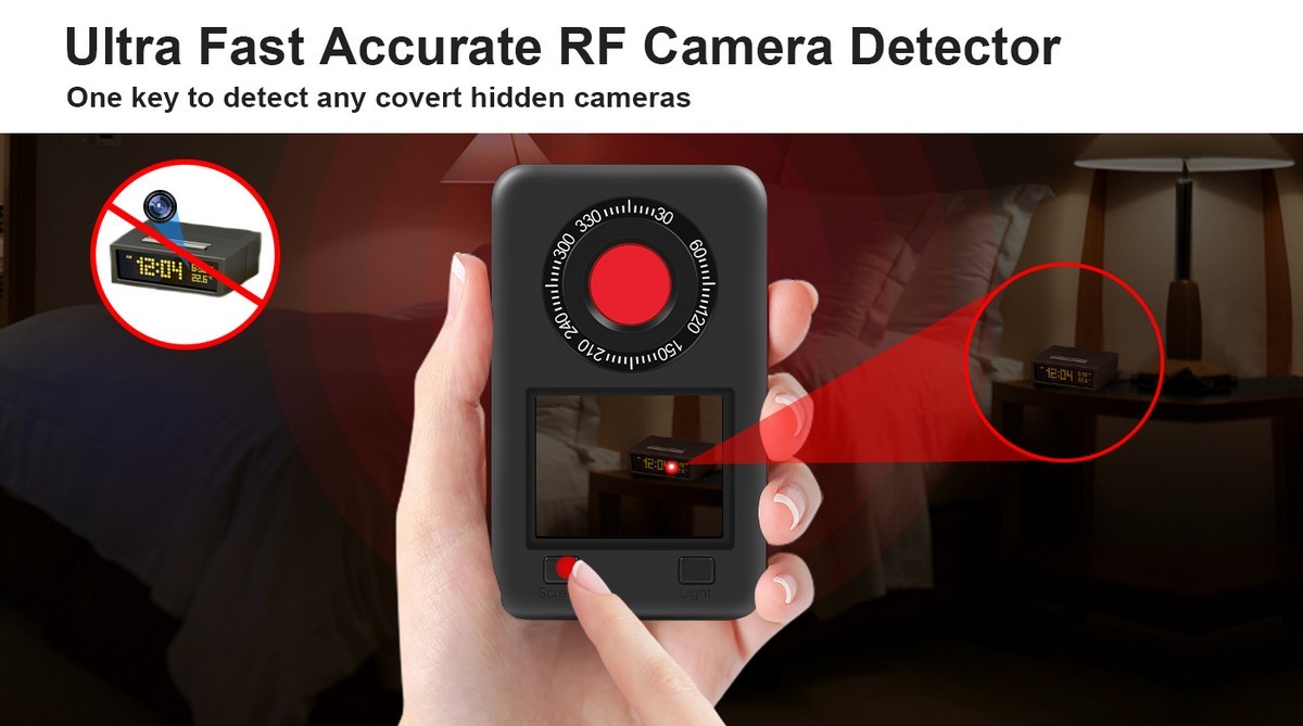 detector de câmera - detecção profissional de câmeras escondidas