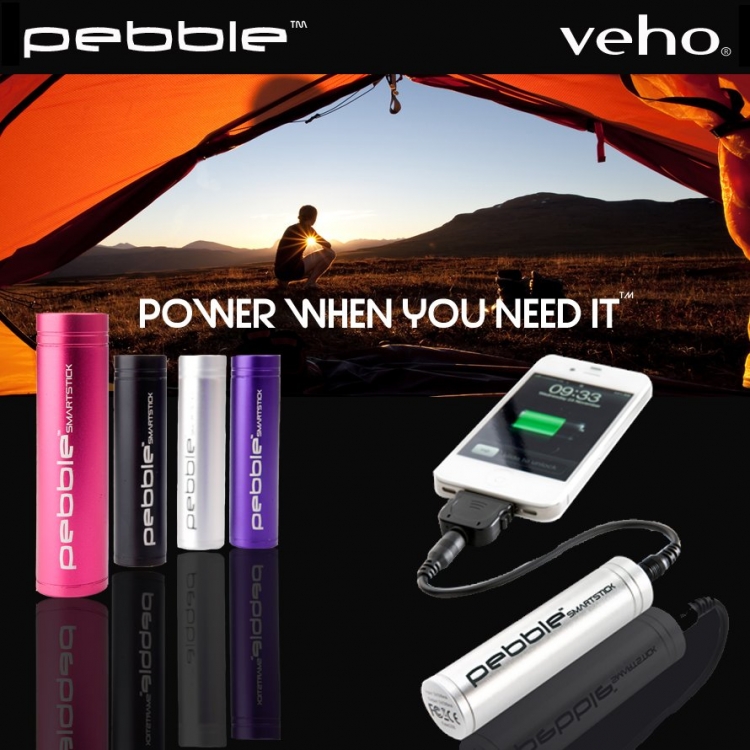 Carregador Pebble SmartStick