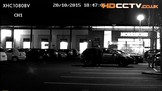câmera de tiro noturno AHD