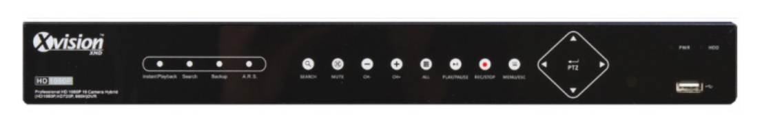 Gravador DVR XHR1080 16 canais