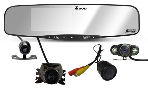 dod rx300w com câmera de ré