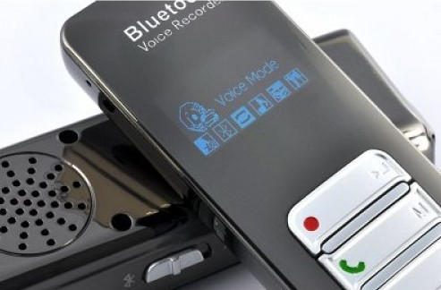 gravador de áudio bluetooth 8GB