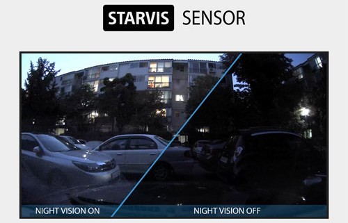 câmera dod carro - sensor sony starvis