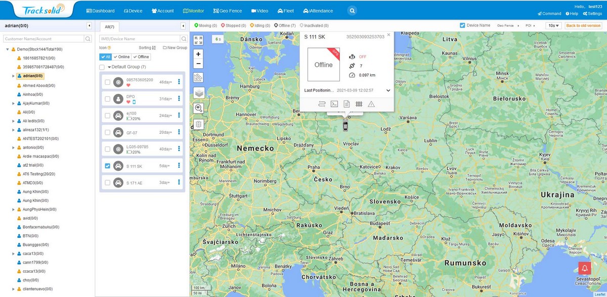 profio x5 gps rastreamento de veículos