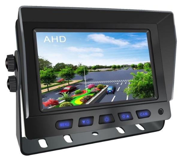 monitor de reversão de carro ahd para máquina