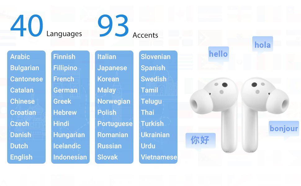 tradução de até 40 idiomas ONLINE - timekettle m3
