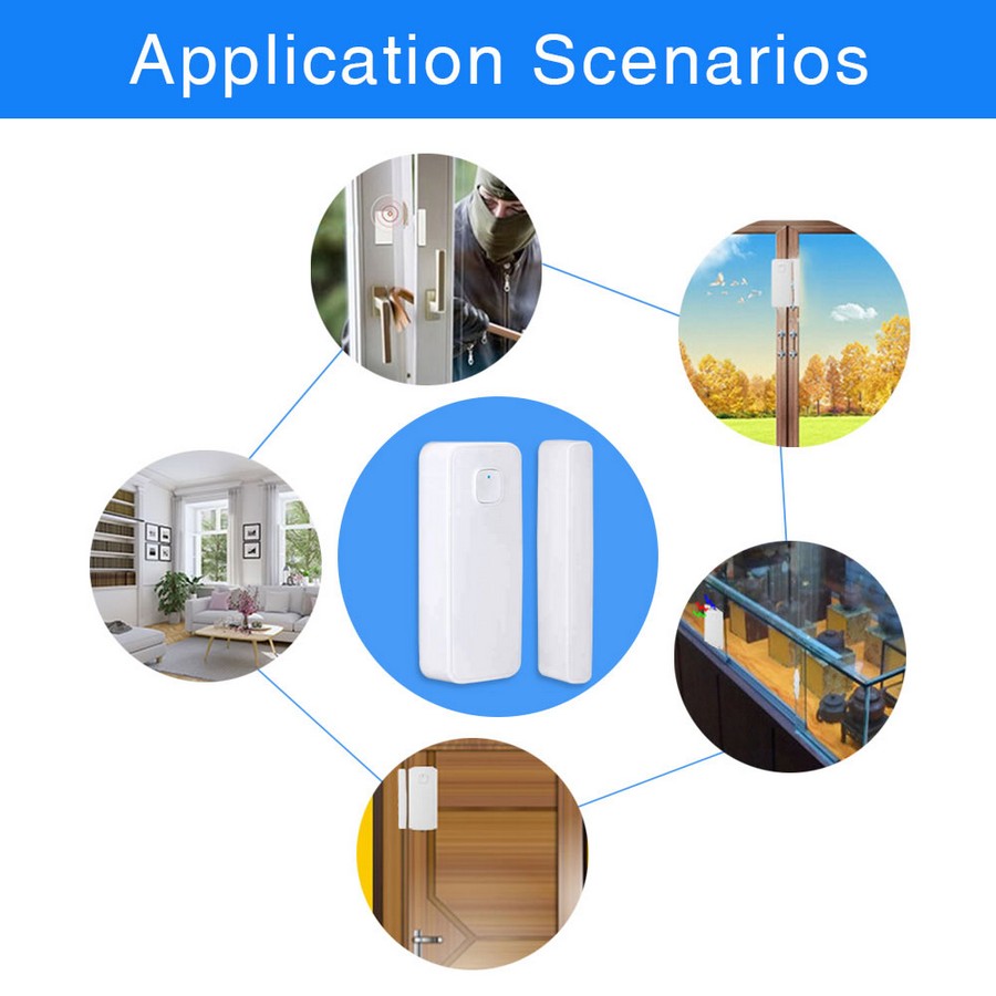 Sensor de porta WiFi - uso doméstico