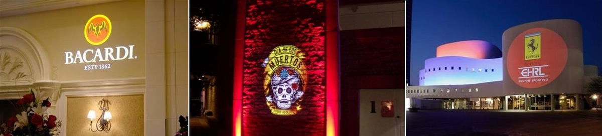 projetor GOBO de publicidade iluminado personalizado